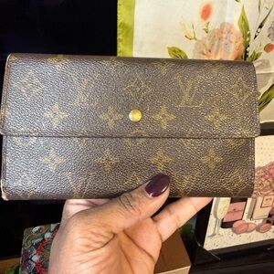 Louis Vuitton Dark Brown Monogram Wallet